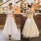 Gorgeous Tea Length Wedding Dresses Ideas12
