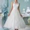 Gorgeous Tea Length Wedding Dresses Ideas18