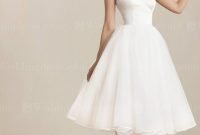 Gorgeous Tea Length Wedding Dresses Ideas21