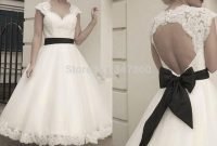 Gorgeous Tea Length Wedding Dresses Ideas24