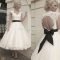 Gorgeous Tea Length Wedding Dresses Ideas24