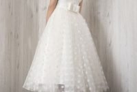 Gorgeous Tea Length Wedding Dresses Ideas25