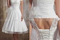 Gorgeous Tea Length Wedding Dresses Ideas29