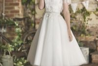 Gorgeous Tea Length Wedding Dresses Ideas30