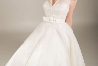 Gorgeous Tea Length Wedding Dresses Ideas31