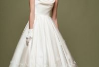 Gorgeous Tea Length Wedding Dresses Ideas32