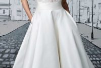 Gorgeous Tea Length Wedding Dresses Ideas38