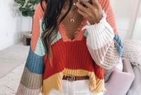 Impressive Sweater Outfits Ideas For Spring01