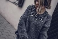 Impressive Sweater Outfits Ideas For Spring02