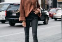 Impressive Sweater Outfits Ideas For Spring12