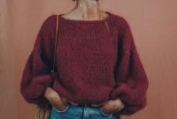 Impressive Sweater Outfits Ideas For Spring50