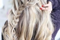 Stylish Mermaid Braid Hairstyles Ideas For Girls30