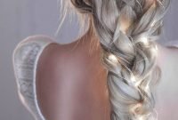 Stylish Mermaid Braid Hairstyles Ideas For Girls36