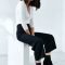Best Ideas To Wear Wide Ankle Boots This Spring14