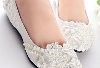Captivating Flat Wedding Shoes Ideas04