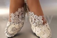 Captivating Flat Wedding Shoes Ideas09