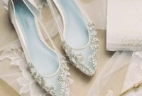 Captivating Flat Wedding Shoes Ideas27