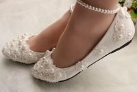 Captivating Flat Wedding Shoes Ideas33