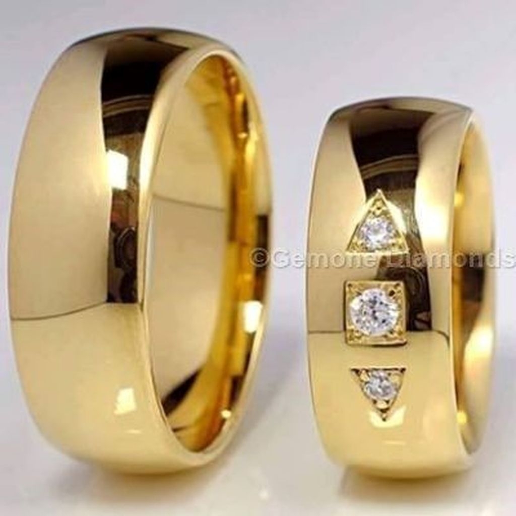 46 Creative Wedding Ring Sets Ideas For Bride And Groom