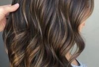 Elegant Dark Brown Hair Color Ideas With Highlights06