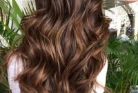 Elegant Dark Brown Hair Color Ideas With Highlights39