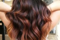 Elegant Dark Brown Hair Color Ideas With Highlights41