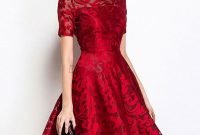 Fascinating Red Dress Ideas37