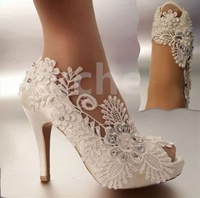 45 Lovely Wedding Shoe Ideas To Get Inspired – ADDICFASHION