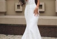 Newest Lace Sweetheart Wedding Dresses Ideas For Spring01