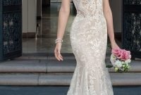 Newest Lace Sweetheart Wedding Dresses Ideas For Spring03