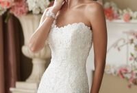 Newest Lace Sweetheart Wedding Dresses Ideas For Spring04