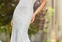 Newest Lace Sweetheart Wedding Dresses Ideas For Spring08