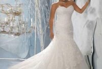 Newest Lace Sweetheart Wedding Dresses Ideas For Spring13