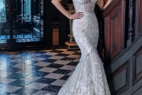 Newest Lace Sweetheart Wedding Dresses Ideas For Spring25