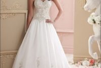 Newest Lace Sweetheart Wedding Dresses Ideas For Spring28