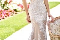 Newest Lace Sweetheart Wedding Dresses Ideas For Spring39