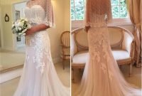 Newest Lace Sweetheart Wedding Dresses Ideas For Spring46