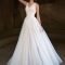 Pretty V Neck Tulle Wedding Dress Ideas For 201905