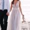 Pretty V Neck Tulle Wedding Dress Ideas For 201908