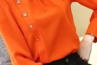 Unusual Orange Outfit Ideas For Women12