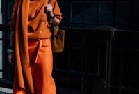 Unusual Orange Outfit Ideas For Women13