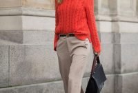Unusual Orange Outfit Ideas For Women22