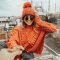 Unusual Orange Outfit Ideas For Women41