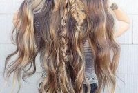 Captivating Boho Hairstyle Ideas For Curly And Straight Hair03