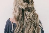 Captivating Boho Hairstyle Ideas For Curly And Straight Hair05