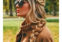 Captivating Boho Hairstyle Ideas For Curly And Straight Hair25