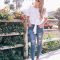 Creative Summer Style Ideas With Ripped Jeans25