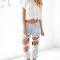 Creative Summer Style Ideas With Ripped Jeans32