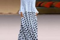 Delicate Polka Dot Maxi Skirt Ideas For Reunion25