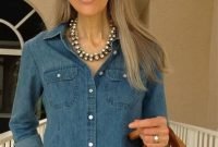 Elegant Summer Outfits Ideas For Women Over 40 Years Old17